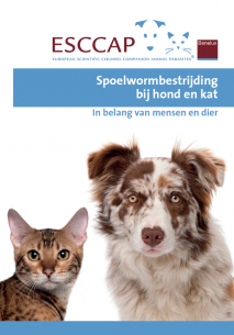 Spoelwormbestrijding bij hond en kat A5 folder